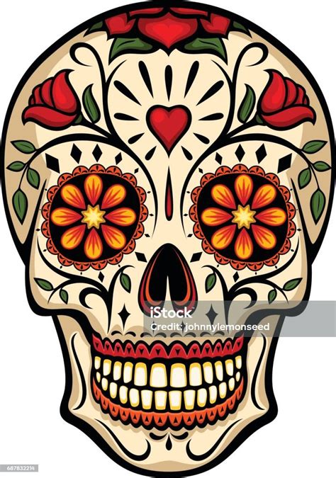 Sugar Skull Stock Illustration Download Image Now Day Of The Dead