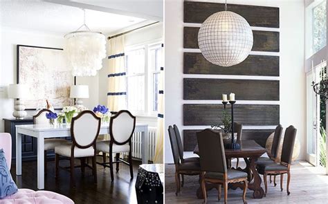 Lámparas para salón y comedor. Comedor de estilo moderno