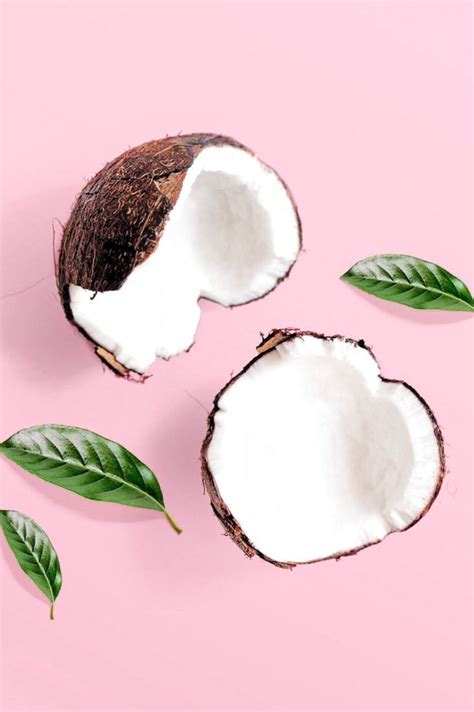 coconut beauty products for a glowing summer diy darlin fruit photography leave art