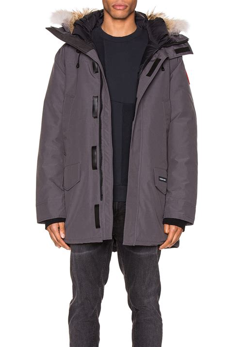Canada Goose Langford Parka With Coyote Fur Trim In Black Revolve