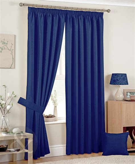 Navy Blue Curtains In Furniture Ideas Deltaangelgroup Furniture