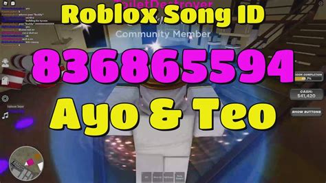 7 Ayo And Teo Roblox Music Codes Youtube