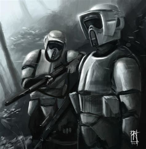 Scout Troopers By Renatusarts On Deviantart