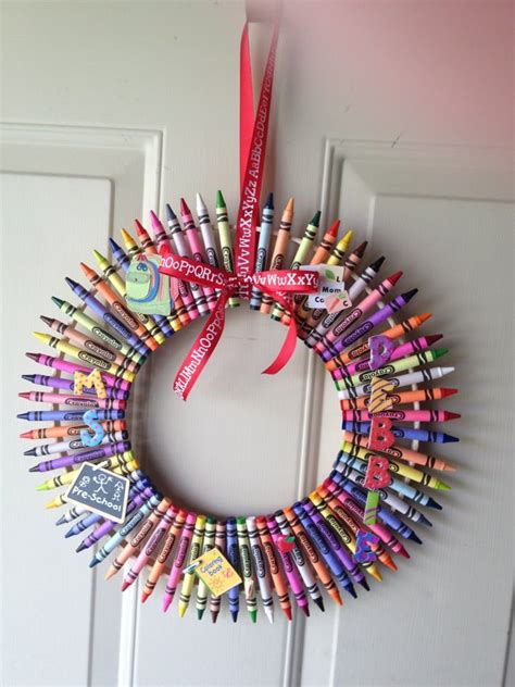 Katies Ribbon Wreaths Teacher Wreath