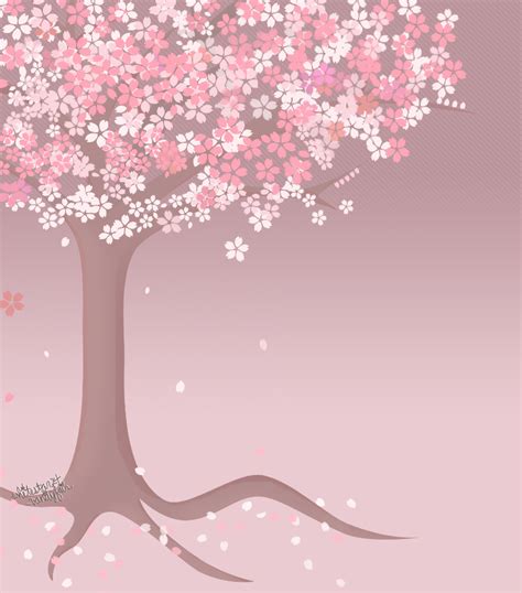Cherry Blossom Tree By Trabia Wind On Deviantart