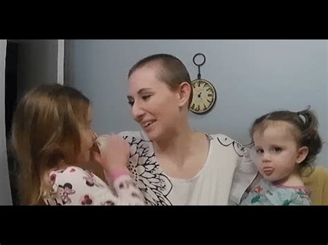 Shaving My Head During Chemo Youtube
