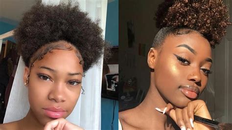 💙 4b 4c Type Natural Hairstyles 💙 Youtube
