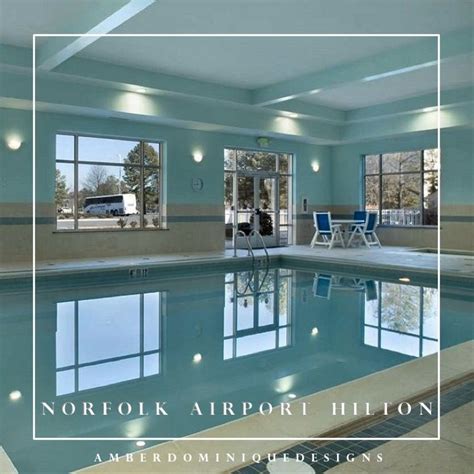 Norfolk Airport Hilton Pool Addition Located In Norfolk Virginia