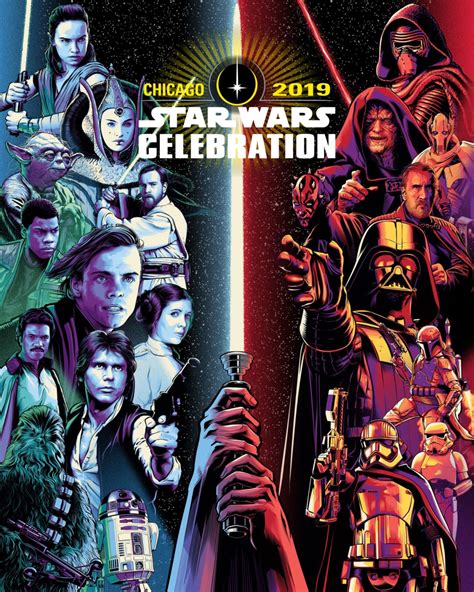 New Star Wars Celebration Poster By Cristiano Siqueira Geek Carl