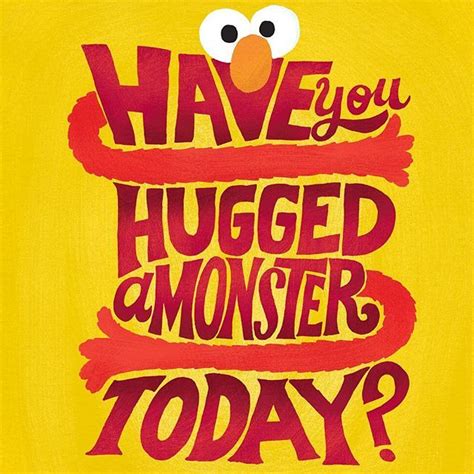 Elmo is so happy to see you! Cute Elmo!!! | Sesame street quotes, Monster quotes, Hand ...