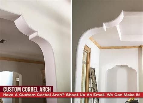 Corbel Arch Corbels Ceiling Design Brick Veneer