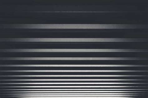 Abstract Aluminum Architecture Art Background Black Chrome Dark