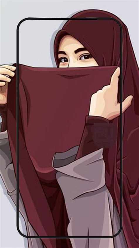 Iphone Anime Hijab Wallpaper Bakaninime