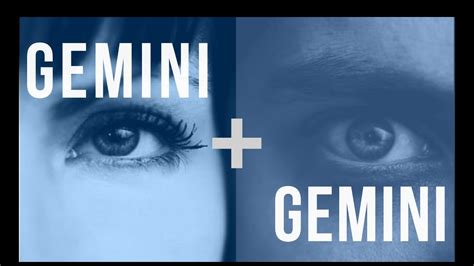 Gemini And Gemini Love Compatibility Youtube