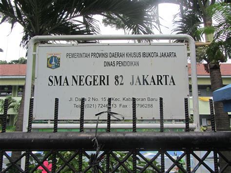 Alamat Sma Negeri 82 Jakarta Selatan Alamat Sekolah Lengkap