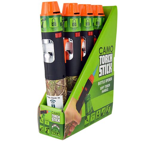 Item Number 040304 Camo Torch Stick 4 Pieces Per Display Novelty Inc