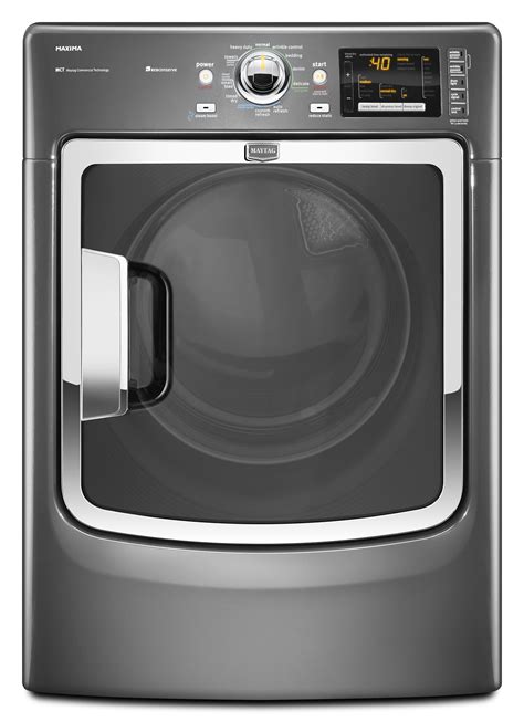 maytag 7 4 cu ft maxima® high efficiency gas steam dryer sheely s furniture and appliance