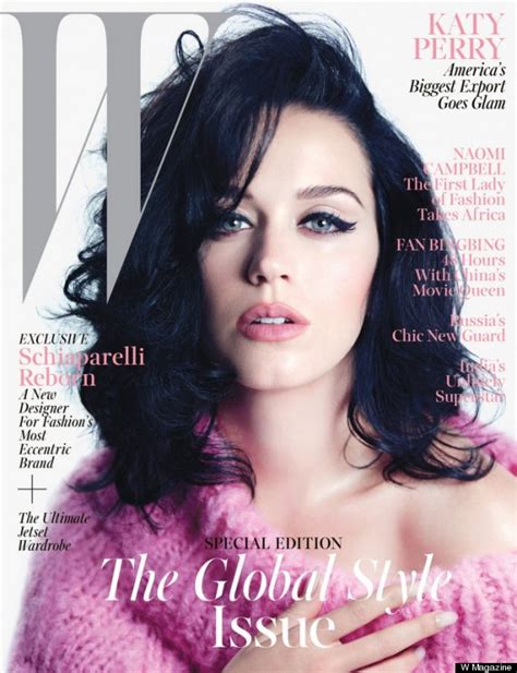 Katy Perry Smolders On W Magazine Cover As 60s Pinup Photos Huffpost