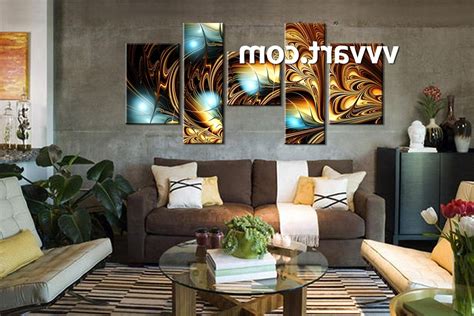 15 The Best Abstract Living Room Wall Art