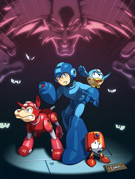 Mega Man Tribute By Espeng On Deviantart