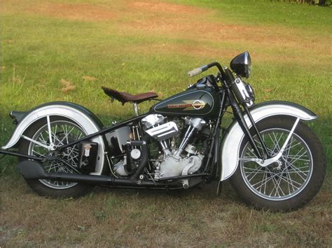 1937 Harley Davidson Knucklehead For Sale Harley Davidson