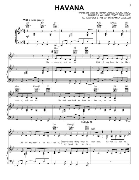 Find music sheets by popular categories discover the best songs to play in the world's largest library of verified virtual piano music sheets, updated daily on virtual piano. Havana Piano Music by Camila Cabello - Sheet Music Deluxe