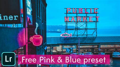 This free lightroom preset has been created to cool down the temperature in your photos and provides a calming blue tone. Free Pink & Blue preset for Lightroom mobile - YouTube