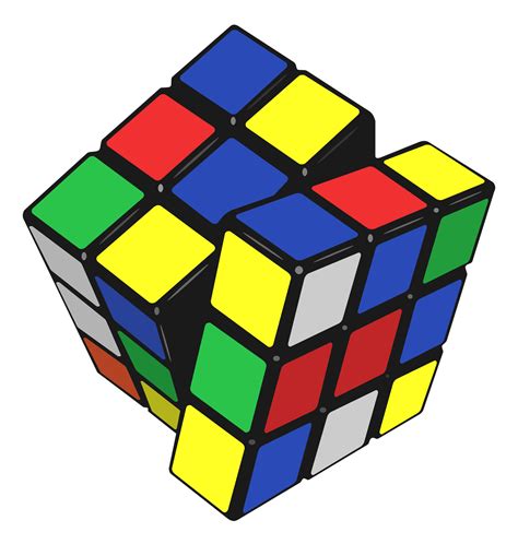 Blank Rubiks Cube Png 80s Rubik Cube Colorful Transparent Png