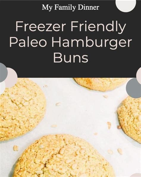 Paleo Hamburger Buns Buns Almond Flour Paleo Burger Buns Recipe