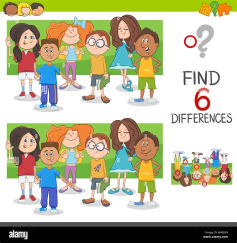 Spot The Differences High Resolution Stock Photography And Images Alamy