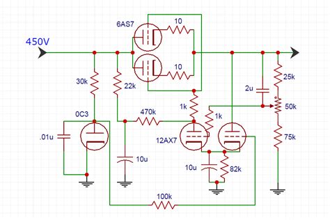 Working On A Series Pass Regulator 6as7 12ax7 0d2 Any Comments Or