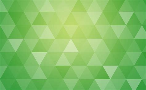 Hd Wallpaper Green Abstract Geometric Triangle Background Aero