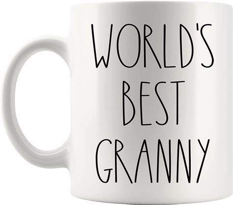 Worlds Best Granny Mug Granny Rae Dunn Style Coffee Cup Rae Dunn Inspired The Best Granny