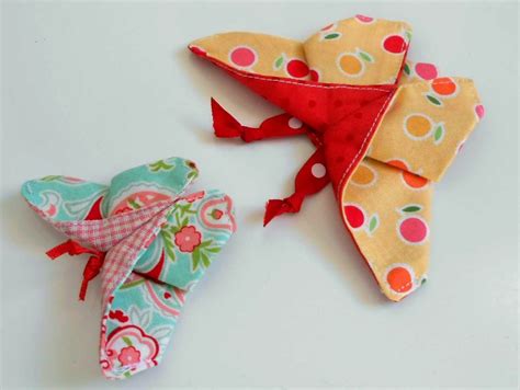 The Patchsmith Origami Fabric Butterflies From Across The Pond