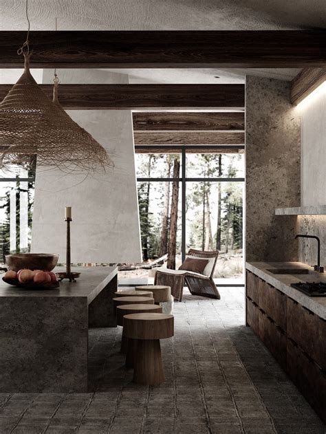 Industrial Boho Kitchen Diner Interior Design Ideas