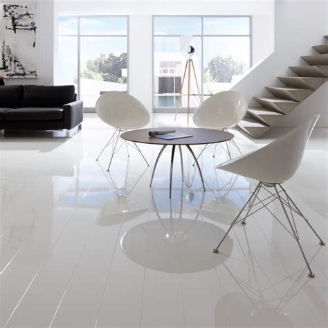 Elevate Your Space With Glossy White Laminate Flooring