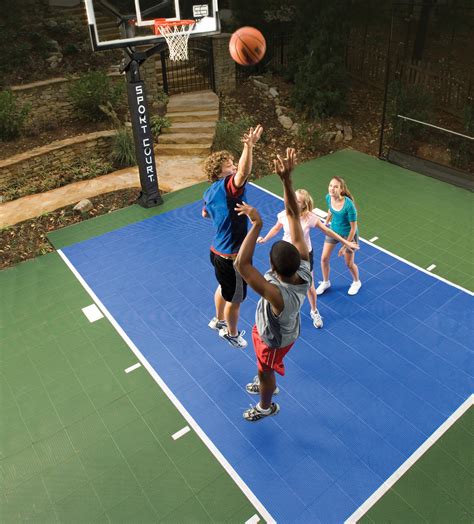 It'll obviously be more if you get some help from a affiliate disclosure: Go Green With a Sport Court Backyard Basketball Court ...