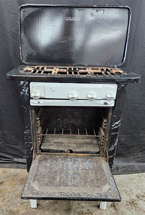 Unbranded Apartment Stove Chambers Rescue Vintage Stove Restoration