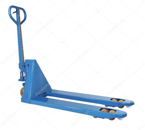 Images Manual Forklift Blue Hydraulic Manual Hand Pallet Truck