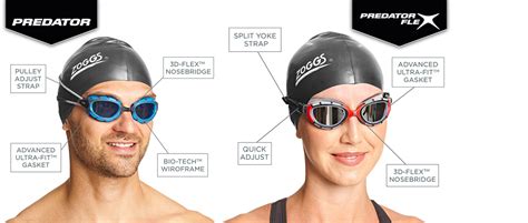 Zoggs Predator Flex Goggles Find Your Perfect Fit Outdoor Swimmer Magazine