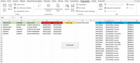 Funcion Excel Calcular Dias Laborables Entre Dos Fechas Printable Templates Free