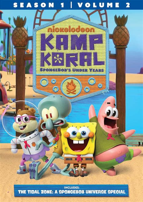 Nickalive Kamp Koral Spongebob S Under Years Season Volume Swims Onto Dvd On Dec