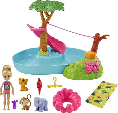 Buy Barbie And Chelsea The Lost Birthday Splashtastic Pool Surprise