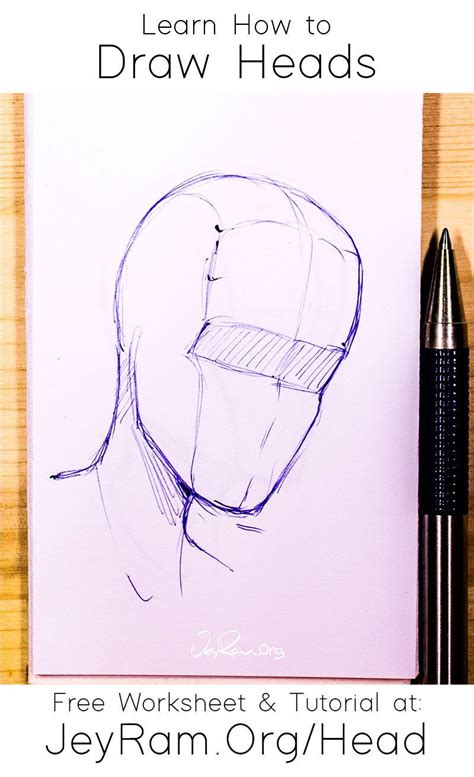 How To Draw The Head From Any Angle Tutorial Drawings Learn To Draw