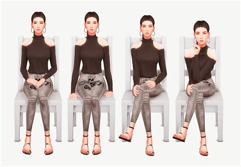 Sims 4 Ccs The Best Simply Sitting Poses By Aleesha