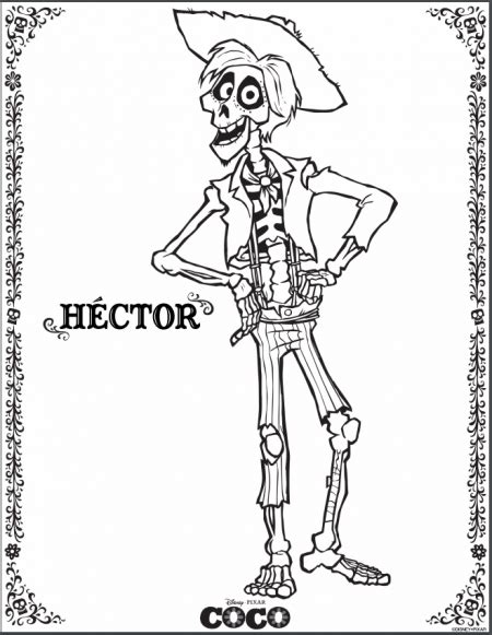 Disney Pixars Coco Coloring Pages Pixarcoco Lovebugs And Postcards