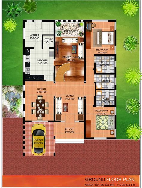 Latest Kerala House Plan And Elevation At 2563 Sqft