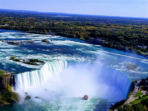Voyagercommechat Chutes Du Niagara CÔtÉ Canadien