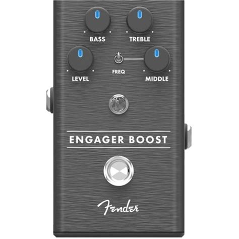 Fender Engager Boost Guitar Solo Booster Effects Pedal Guitar Mania