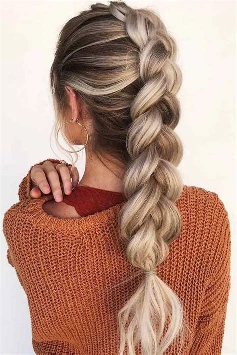 These chunky field braids are an important search for the summer season. Most Beautiful Prom Hairstyles for Long Hair